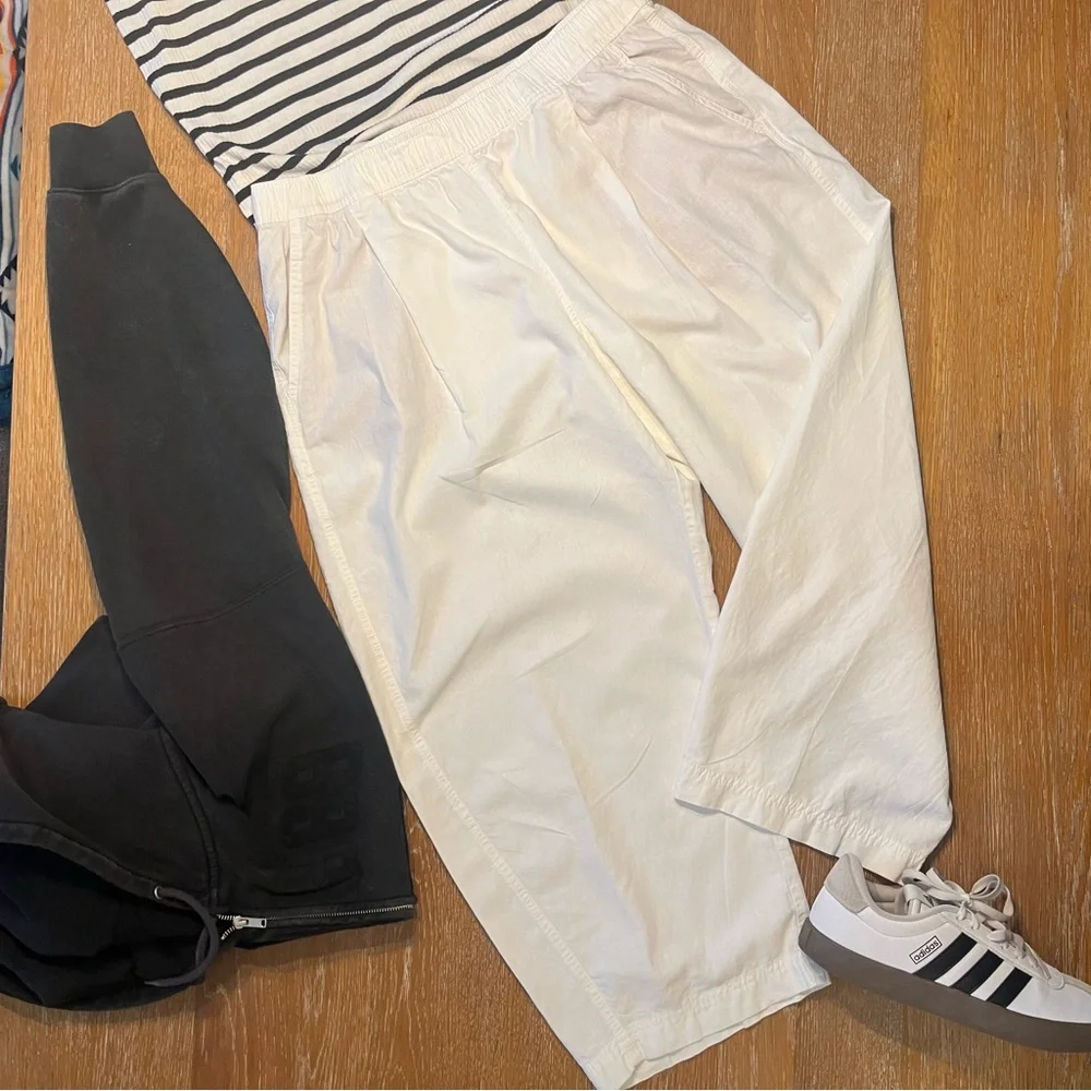 GAP white linen Relaxed Fit Pants - Picture 14 of 14